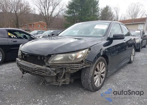 2014 Honda Accord Ex-L из США, поврежденный, VIN 1HGCR2F86EA025371